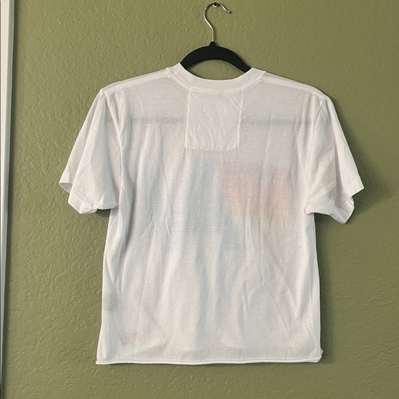 Aviator Nation Logo Boyfriend Tee White Size Small - Picture 2 of 3